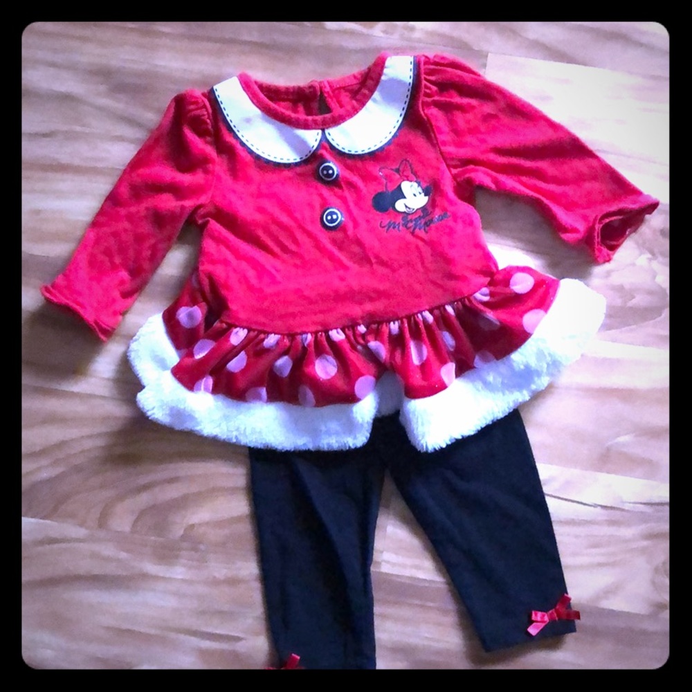3-6 month Minnie Mouse outfit